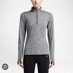 Nike Dri-fit half zip running top